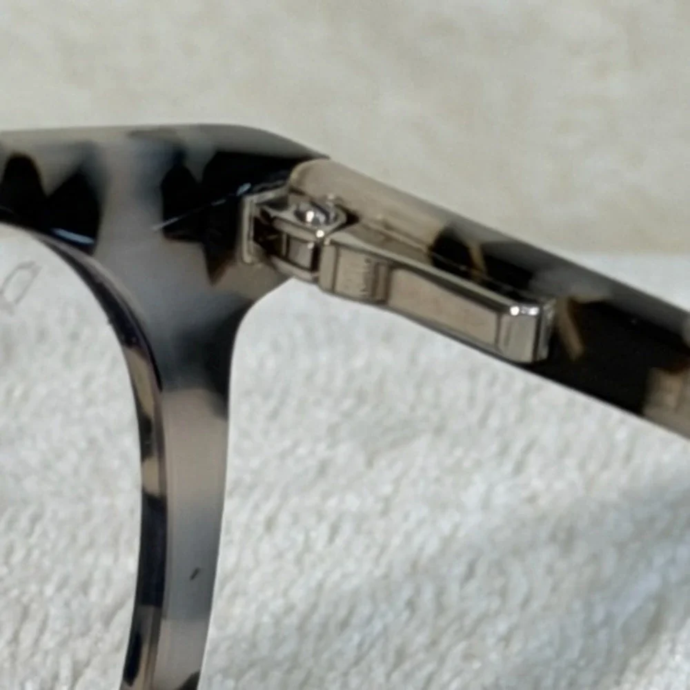 DIFF Eyewear Women Eyeglasses Frames Bella Tortoise As Is Glasses Lenses Left In